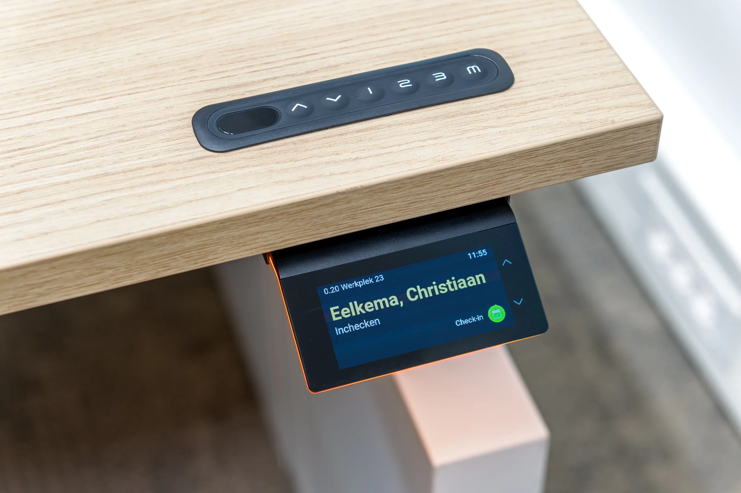 Desk booking voor het reserveren van werkplekken.