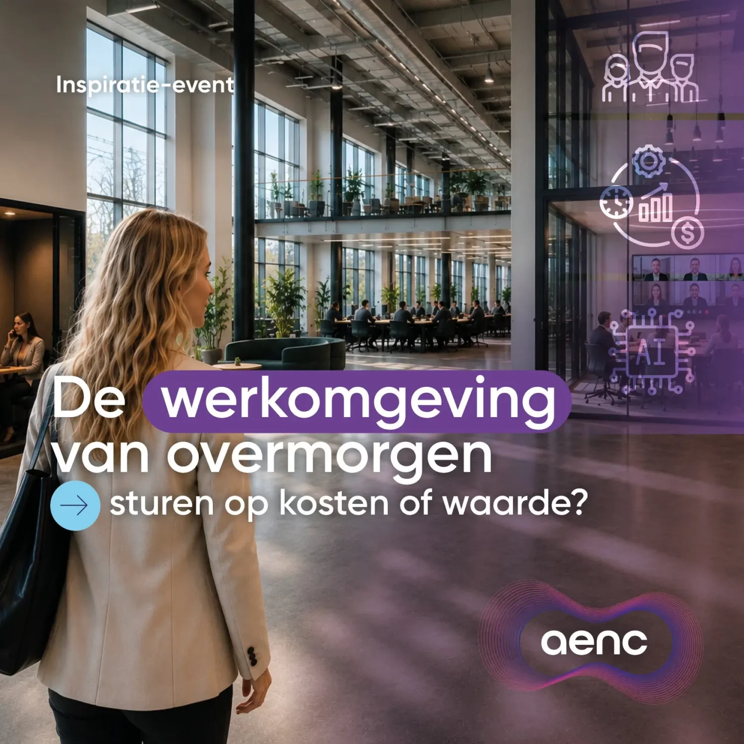 De werkomgeving van overmorgen - sturen op kosten of waarde?